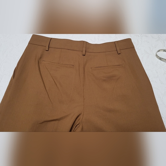 Madewell Harlow Wide-Leg Pant In Tan/Beige - Picture 11 of 16